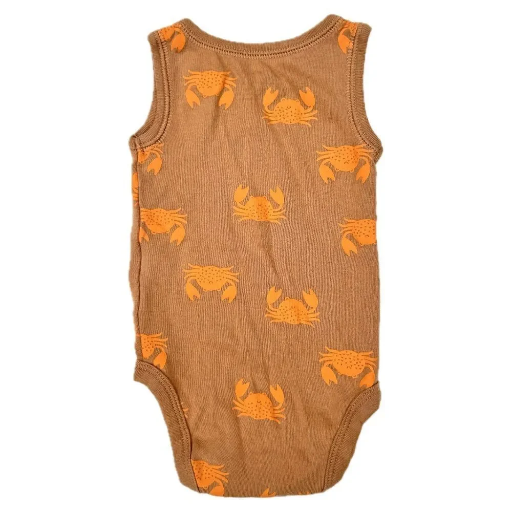 Carter’s Sleeveless Beach Onesies (Set of 4)
